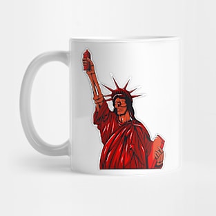 Liberty Paint The Town Red Mug